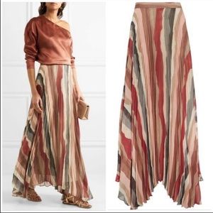 Alice + Olivia Shannon Sunset Landscape Skirt Size 6